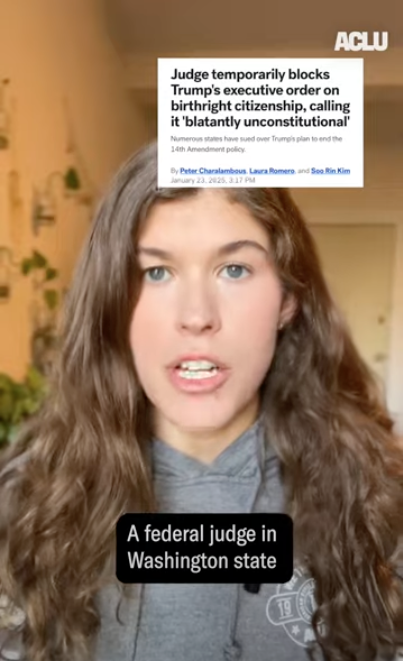 Preview image of the Ƶ's YouTube video covering Trump's executive order.